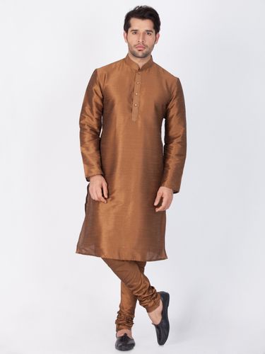 Online Cotton Brown Kurta Payjama