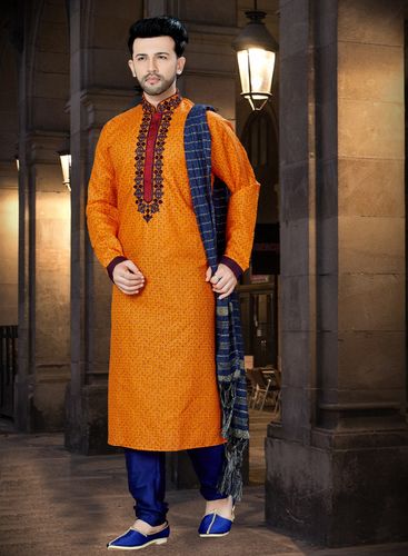 Online Glamorous Look Printed Kurta For Men