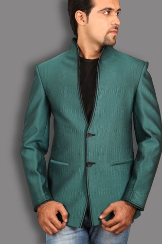 Graceful Green Linen Blazer BL5034