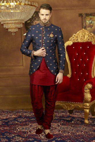3 Piece Jodhpuri Amazing Look Indo Western Sherwani