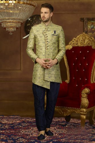 Grace The Occasion Asymmetrical Indo Western Sherwani