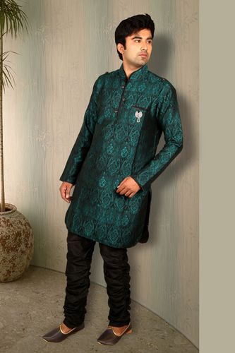 Beautiful Peacock Green Kurta BL4024