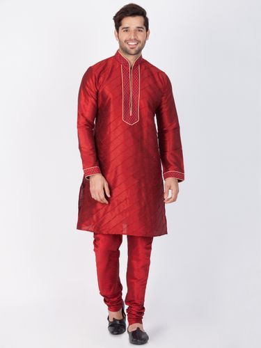 Dashing Maroon Kurta Pajama 