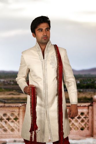 Charming Fog Colour Sherwani BL2033