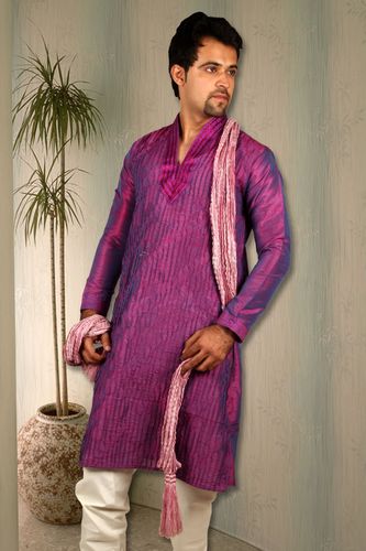 Crush Fabric Kurta Pajama BL4027