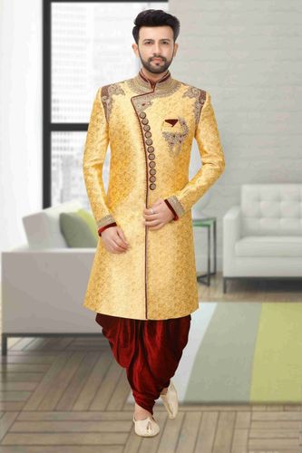 Rich Look Groom Wedding Sherwani