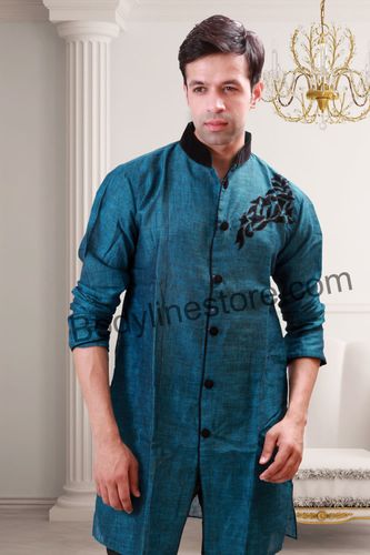 Cerulean Indo Western Sherwani BL1061