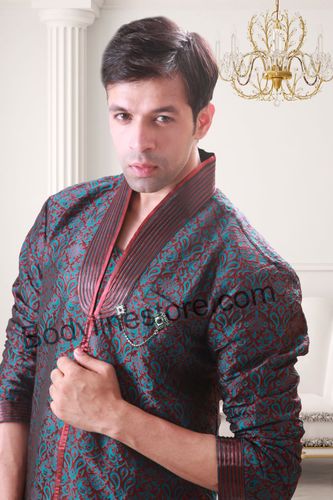 Exclusive Highneck Wedding Kurta BL4026