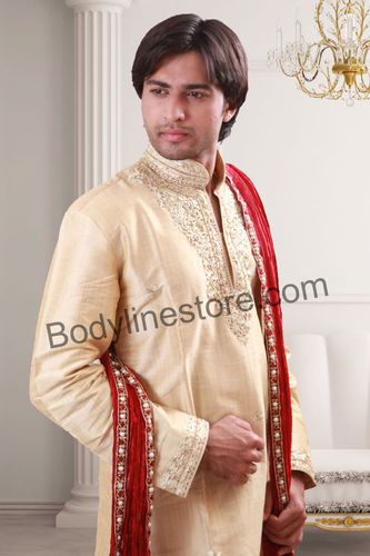 Cream Kurta Pajama BL4047