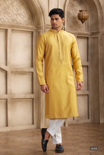 Rocky Rust Mirror Work Embroidery Kurta Pajama