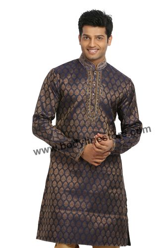 Cobalt Kurta Pajma RK4056