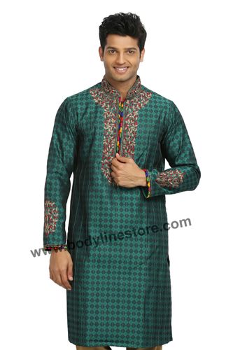 Green Kurta Pajama RK4065