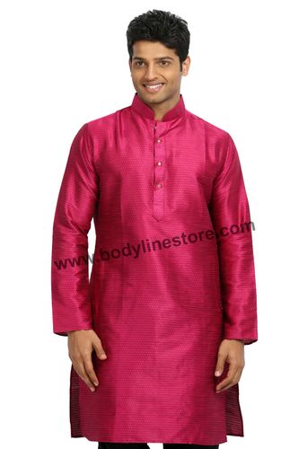 Pink Silk Kurta RK4116