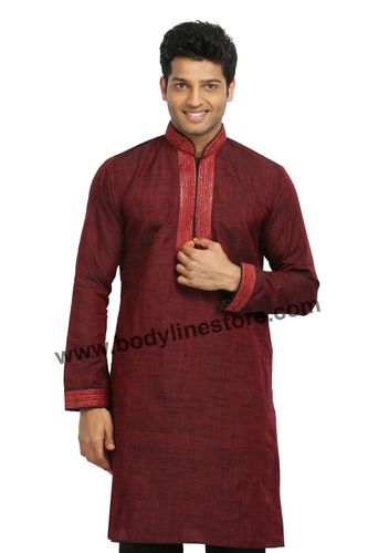 Maroon Kurta Pajama RK4070