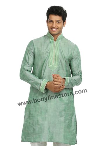 Cotton Linen Kurta Pajama RK4072