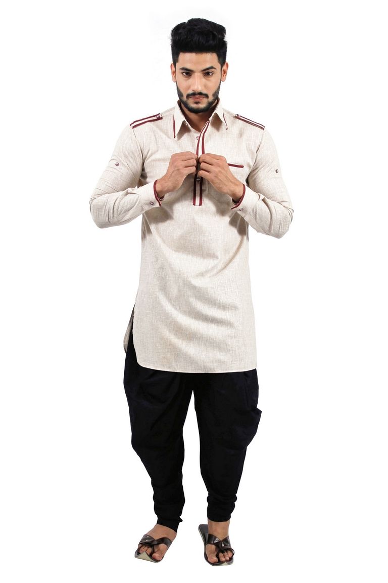 Almond  Pathani Suit  RK4145