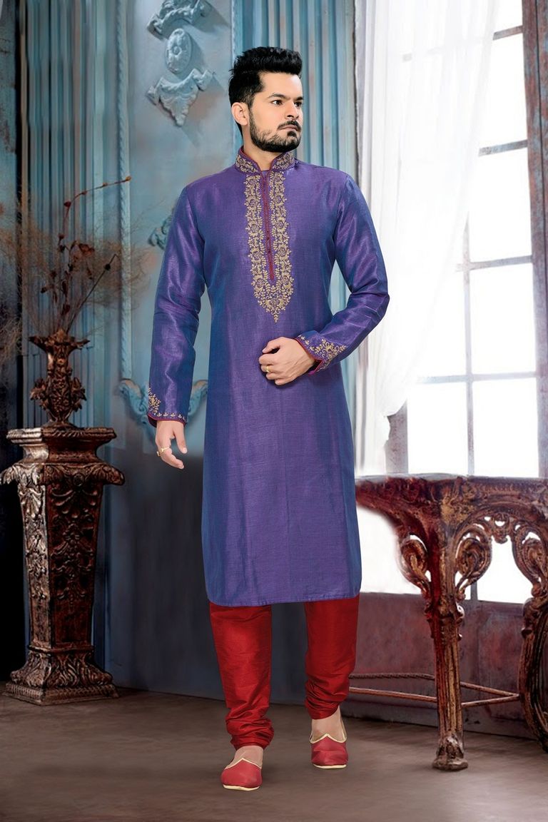 Cool Purple Color Kurta Payjama