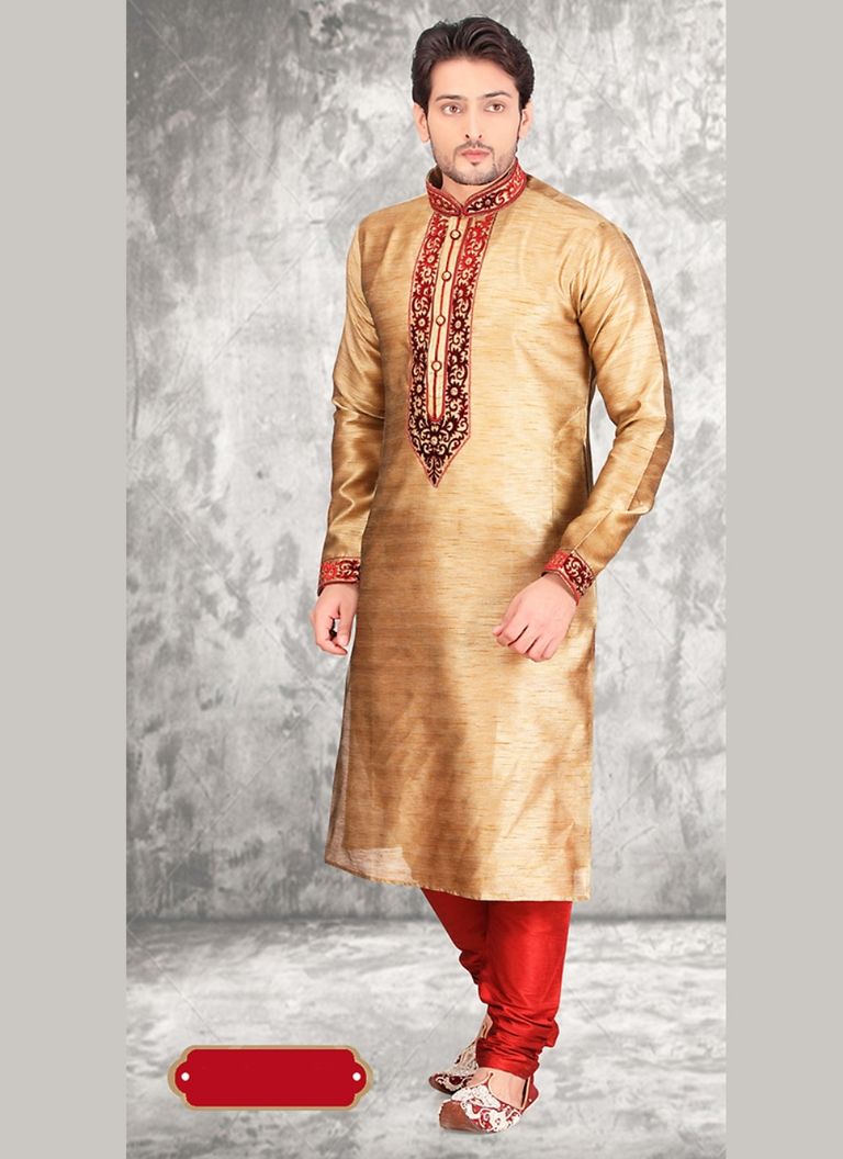 Brown Color Royal Look Kurta Payjama