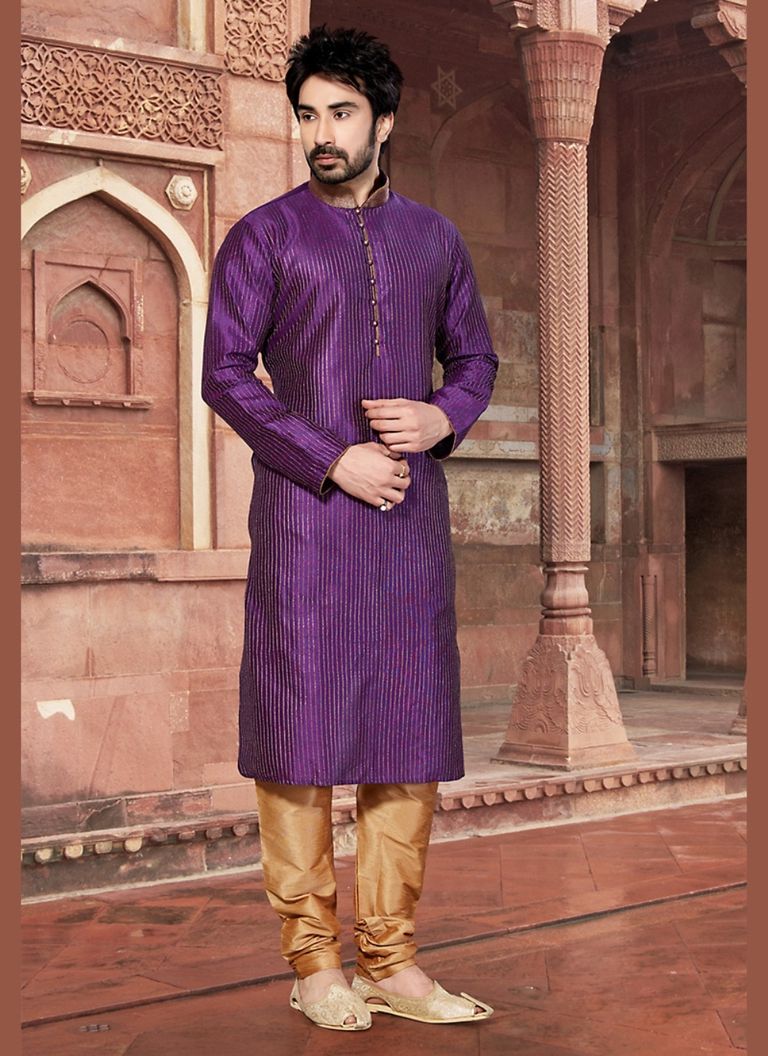 Stunning Wine Color Kurta Payjama