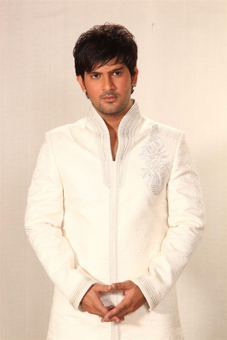 Highneck White Indowestern Sherwani BL1009