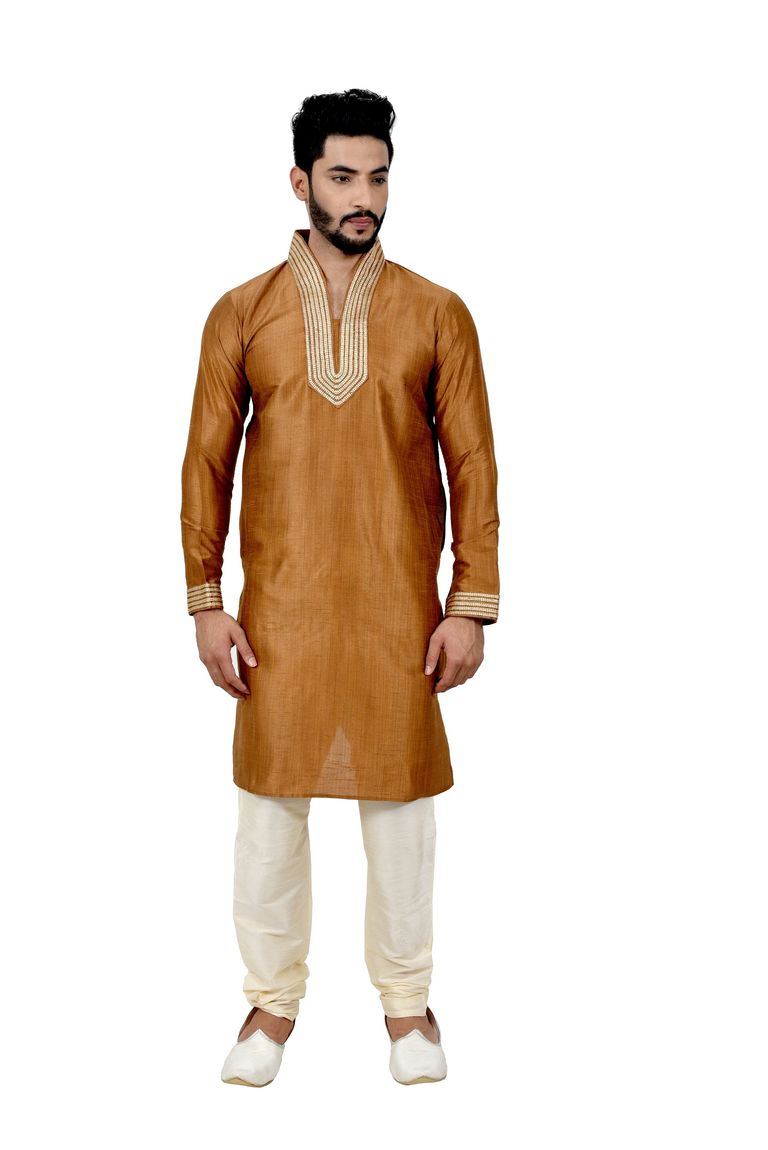 Peru Ghicchasilk Kurta Pajama