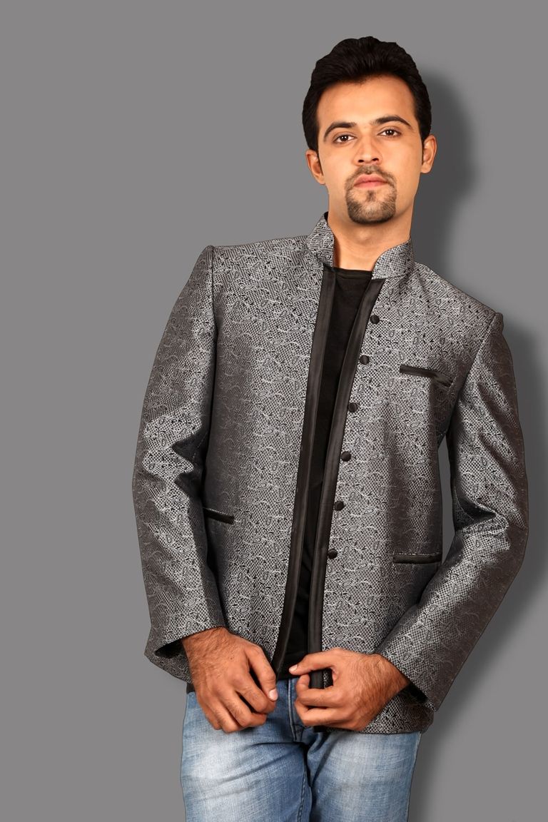 Classy Modern Grey Blazer BL5032