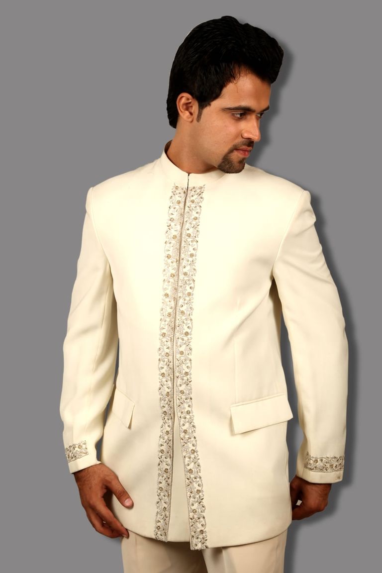 Classic Cream Jodhpuri Suit BL3046