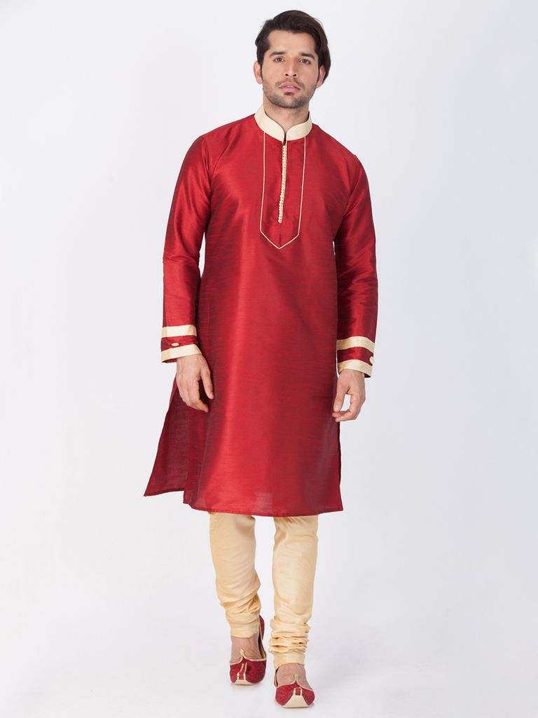 New Arrival Maroon Kurta Pajama