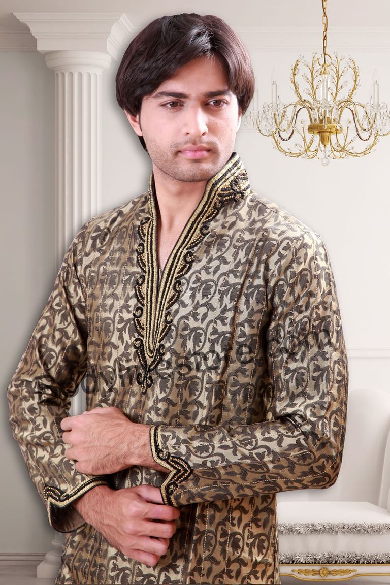 High Neck Kurta Pajama BL4038