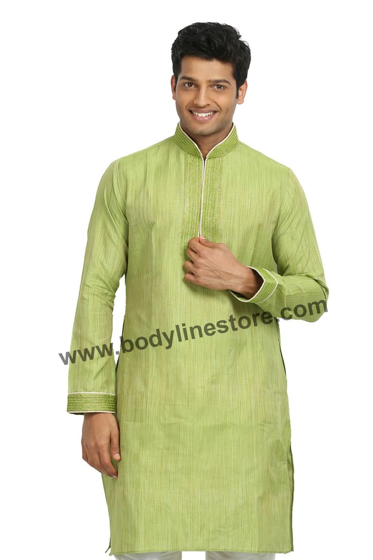 Cotton Linen Kurta Pajama RK4071