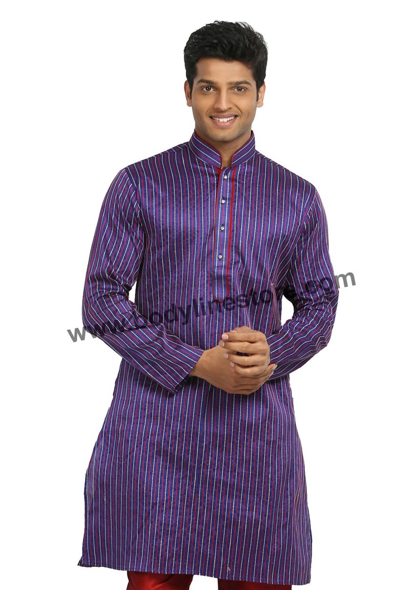 Purple Kurta Pajama RK4088