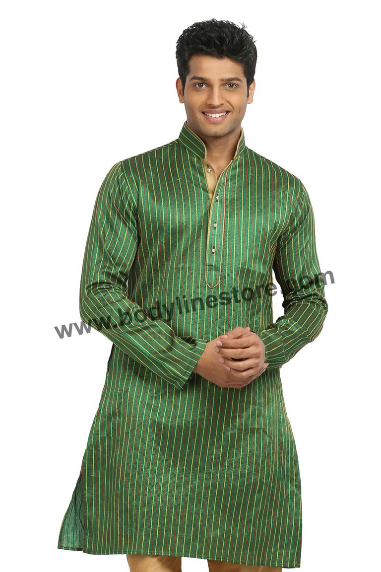 Pinstripes Kurta Pajama RK4092