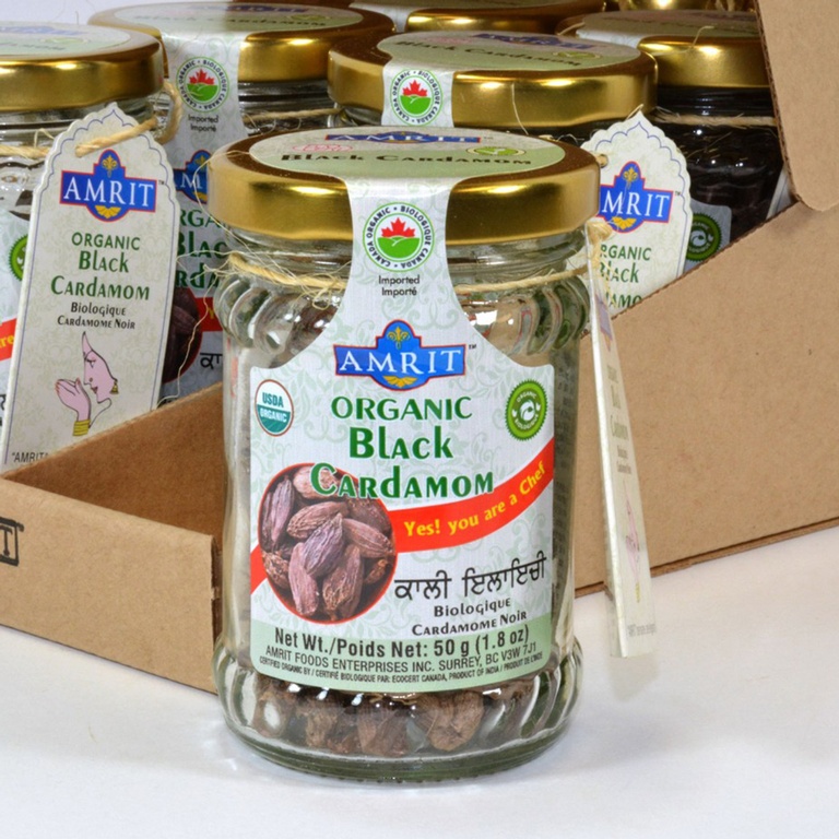 Organic Black Cardamom
