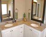 Adjacent Wash Basin and Cabinets by AABA Kitchen Cabinets and Countertops - Custom Bathroom Cabinets Scarborough