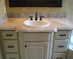 Wash Basin with Cabinet by AABA Kitchen Cabinets and Countertops - Custom Bathroom Cabinets Toronto