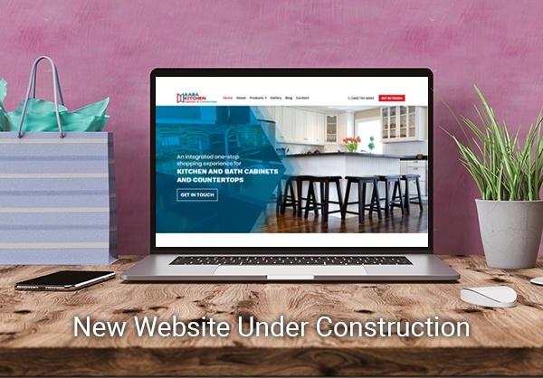 New Website Under Construction by AABA Kitchen Cabinets and Countertops