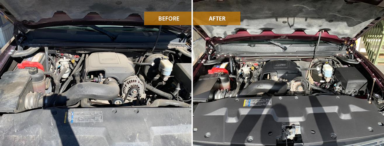 Before and After Mobile Car Detailing Services Calgary by Dignity Detailing