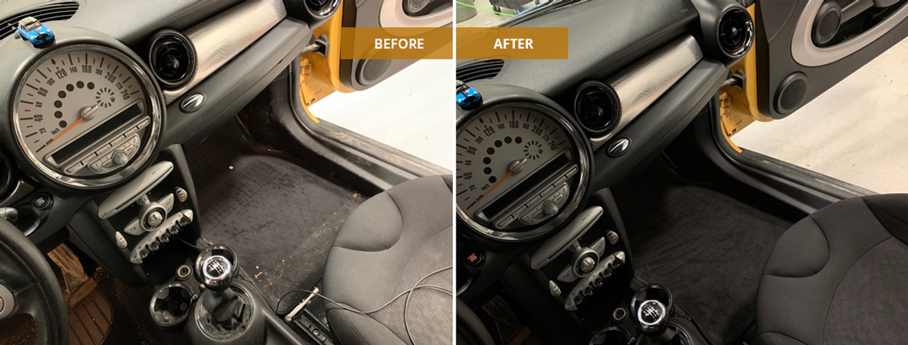 Before and After Car Polishing Services Calgary by Dignity Detailing