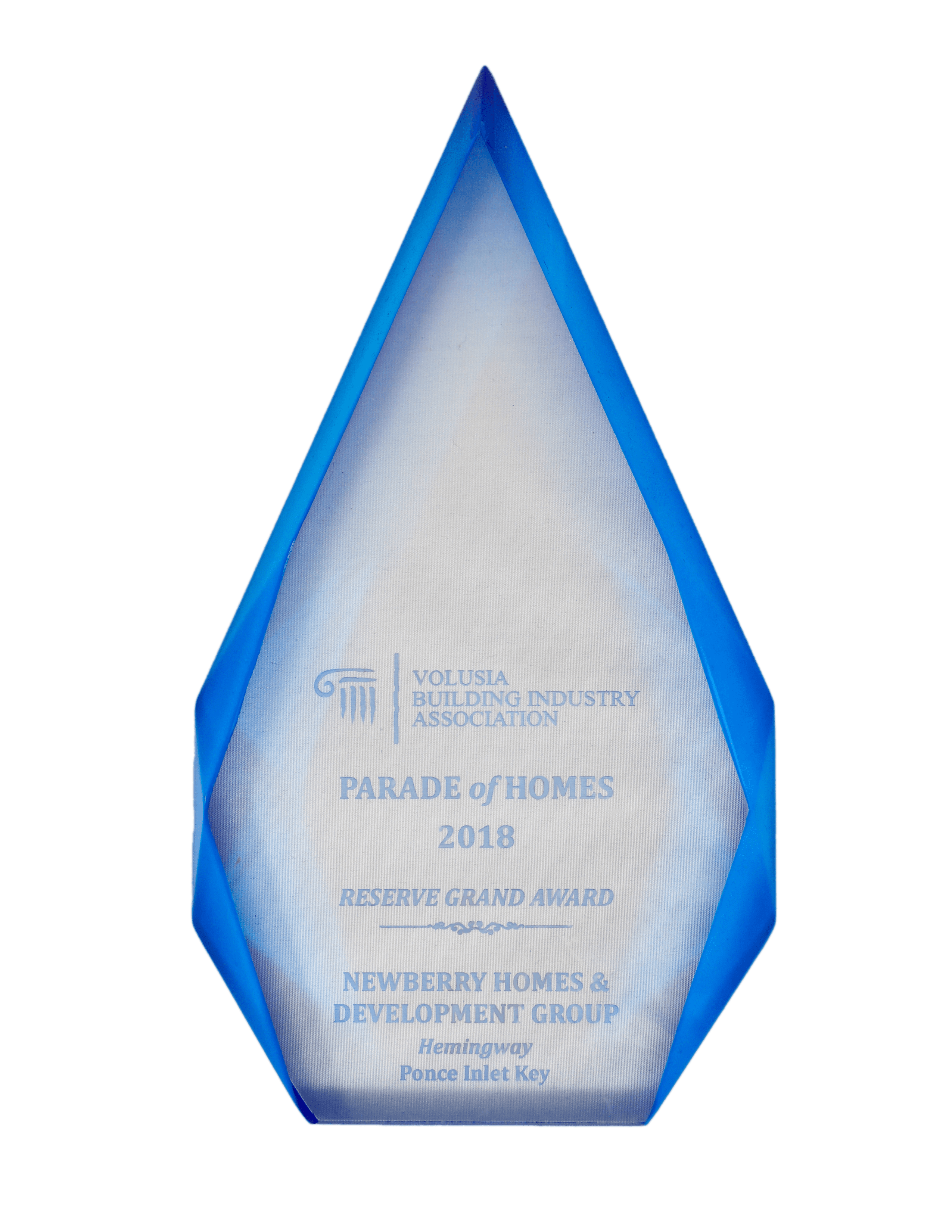 Reserve Grand Award 2018 received by Newberry