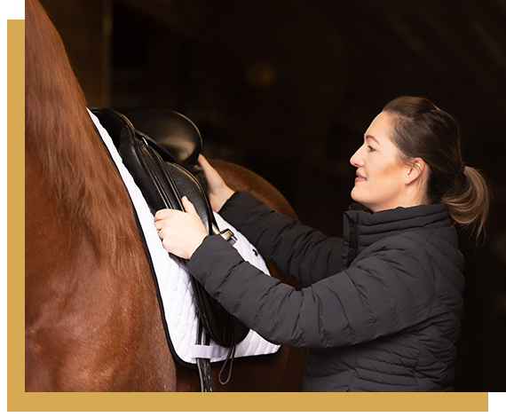 Get the right saddle that fits properly and improves your horse's comfort and riding performance