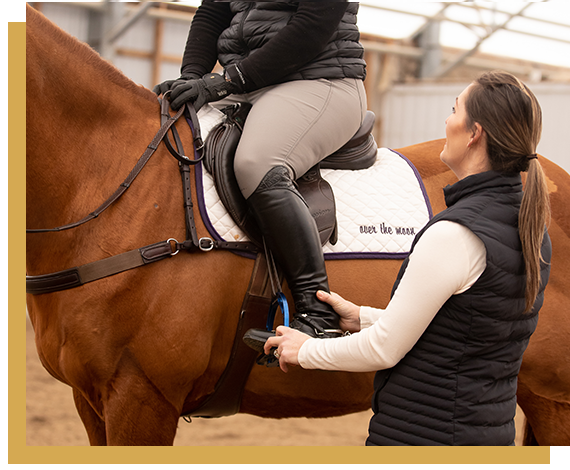 Custom Saddle Fitting Services and professional evaluation to ensure the perfect fit for your horse