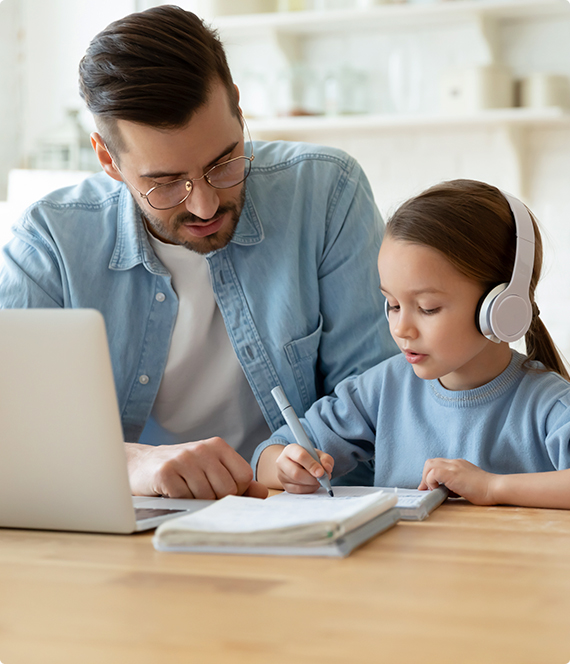 Personalized Online Tutoring to provide your child with the education they need to maximize their learning potential
