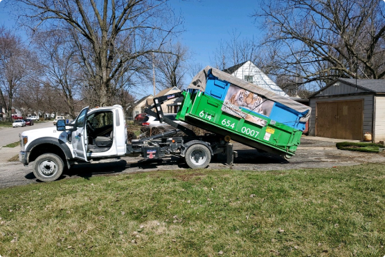 Get rid of your junk quickly and affordably with CleanE Dumpster's Same Day Dumpster Rental Service in Columbus