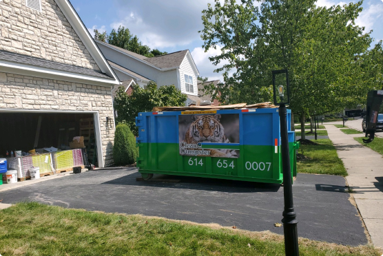 Dependable and Safe Commercial Waste Removal by CleanE Dumpster for your business in Columbus