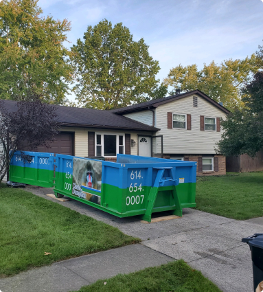 Temporary Dumpster Rental Services for homeowners, property managers remodelers and contractors in Columbus, OH