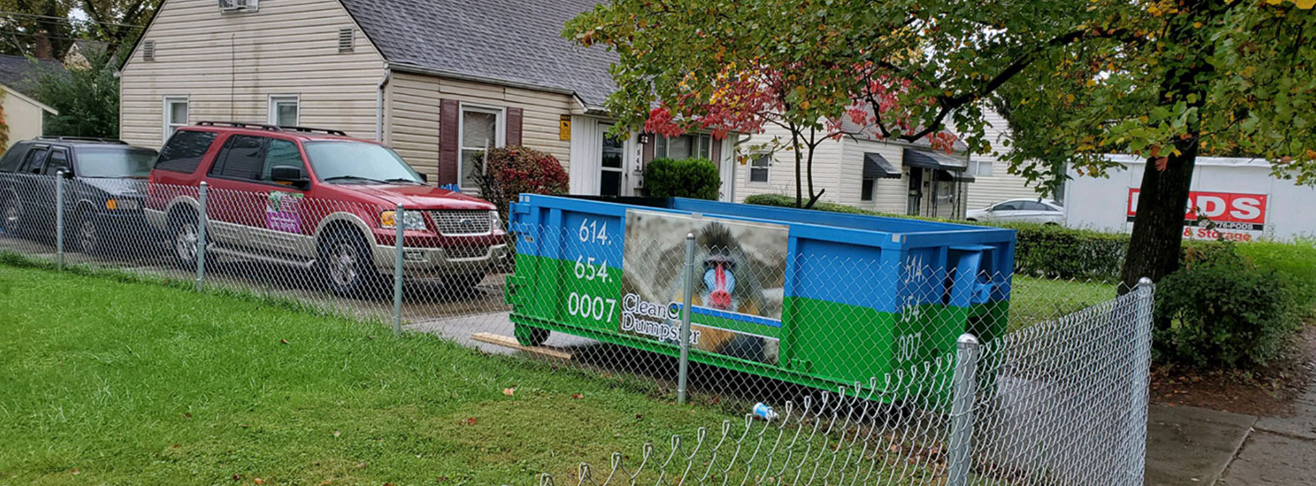 Explore the Residential, Commercial Dumpster Rental and Waste Management work done by CleanE Dumpster in Columbus