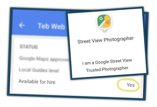 Our Google Certified Street View Photographer helps to capture an inside view of your businesses