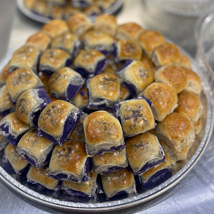 Harina Bakeshoppe can make your event extra special with Party trays that will please any crowd