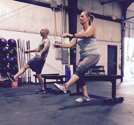 Our personal trainers in Michigan will lead you through a challenging workout alongside other like-minded individuals