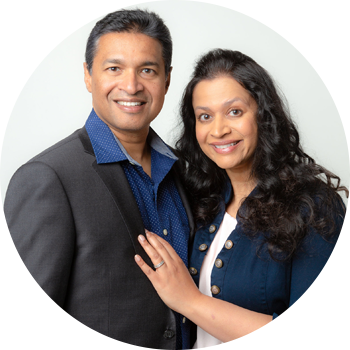 Pastor George Sam and Sophi Samuel - Senior Pastors at River Rock Ministries in Calgary, Alberta